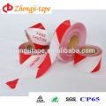 Eye-catching double colors pe warning tape